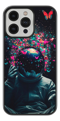 Case Funda Para Iphone Astronauta Casco Luna Aesthetic 01 Eg Negro Astronauta 14 Pro Max