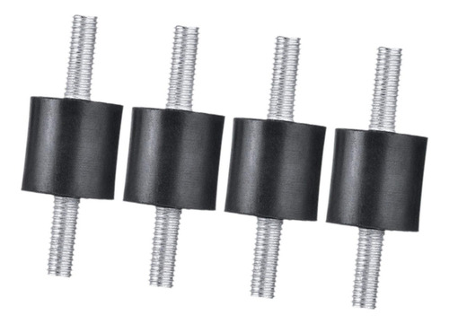 // 4 Piezas De Soportes Aisladores Antivibración De M6
