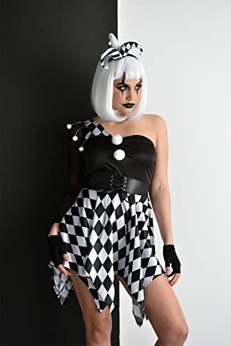 Disfraz Talla Large (10-12) Para Mujer De Bufona Naughty