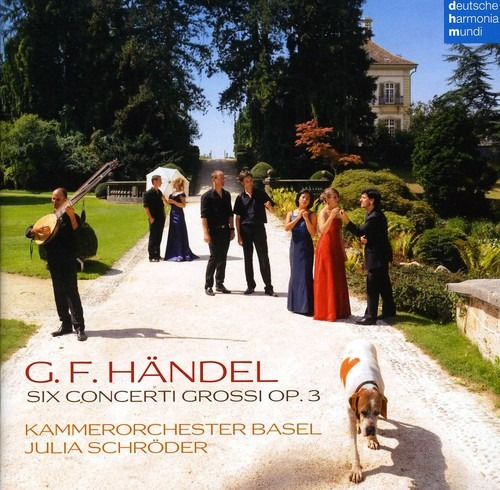 Cd Kammerorchestre Basel Handel Concerti Grossi Op3 1