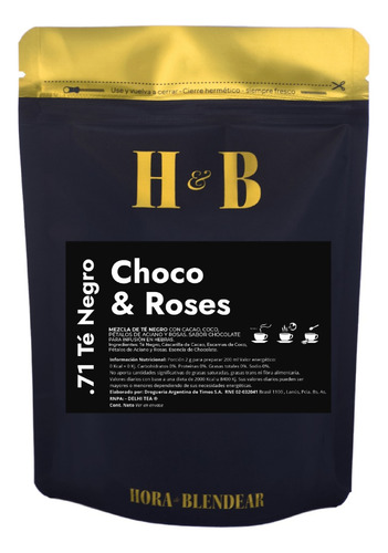 Te En Hebras Choco & Roses X 40 G -  Hora De Blendear
