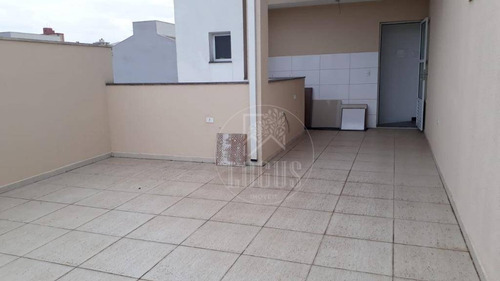 Imagem 11 de 14 de Cobertura Com 2 Dormitórios À Venda, 90 M² Por R$ 350.000,00 - Vila Pires - Santo André/sp - Co0020