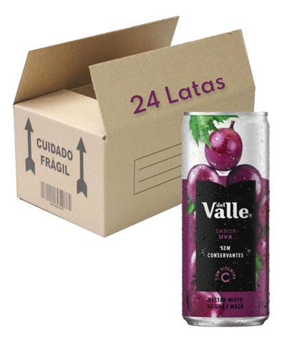 Néctar De Uva Del Valle Tradicional Lata 290ml (24 Latas)