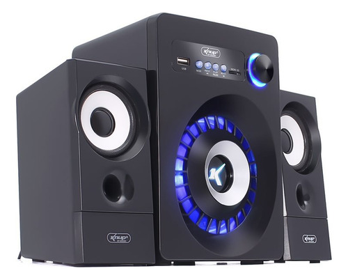 Caixa De Som Subwoofer Home Theater Bluetooth 2.1 Tv Pc Fm