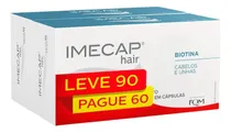 Comprar Kit Imecap Hair Biotina Cabelos E Unhas 90 Cápsulas