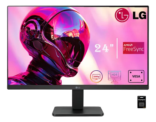 Monitor Fhd De 24 Pulgadas Para Juegos 100 Hz Ips Sin Bordes