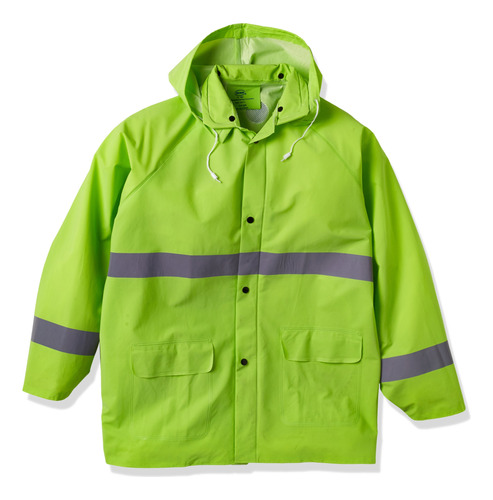 Chaqueta Lluvia Verde Fluorescente In