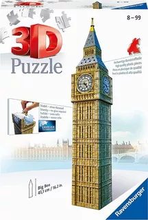 Rompecabezas Puzzle 3d Big Ben Reloj Londres Ravensburger