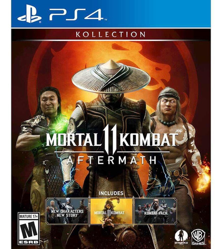  Mortal 11 Aftermath Ps4 Físico Cd 