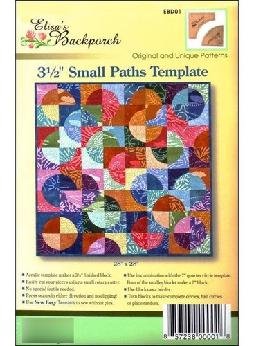 Elisa's Backporch Design Template 3.5  Small Paths