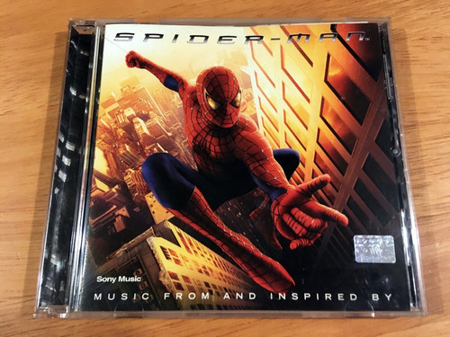 Spiderman Hombre Araña Soundtrack Cd Banda Sonora 2002