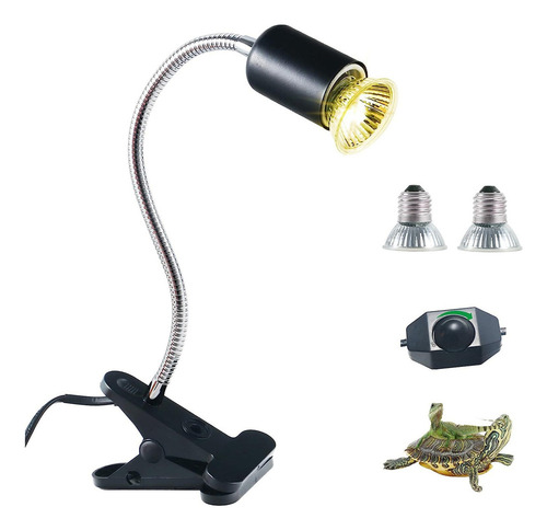 Foco Calor For Reptiles Tortugas Lámpara Uva Uvb 50w