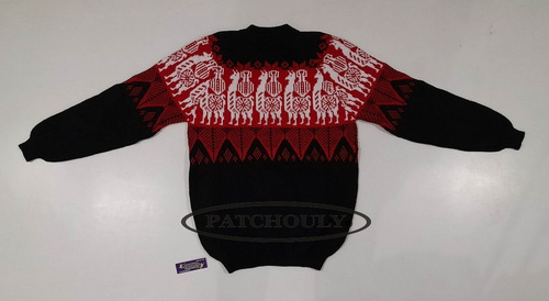 Imagen 2 de 4 de Sweater Pullover Lana Alpaca Llama Talle L Unisex Cantaro
