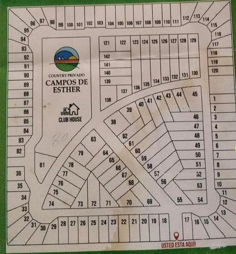 Venta/permuta - Terreno N° 6 - Campos De Esther, Pueblo Esther.