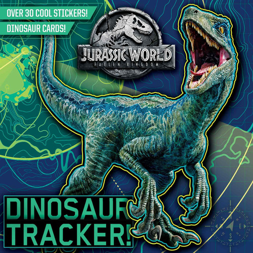 Libro Dinosaur Tracker! (jurassic World: Fallen Kingdom)