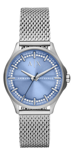 Reloj Mujer Ax Lady Hampton De Acero Inoxidable 36mm
