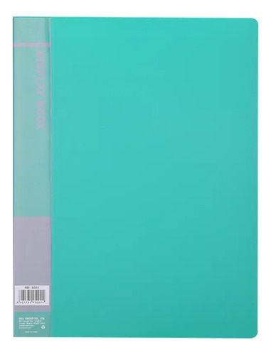 Carpeta Deli Con Folios Start Plus A4 10 Hojas Verde E5001