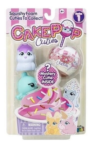 Cakepop Cuties Foca Y Pulpo - Serie 1 - Basic Fun