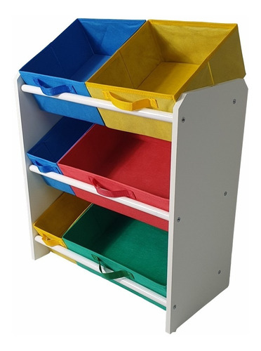 Organizador Infantil Porta Brinquedos Colorido Montessoriano