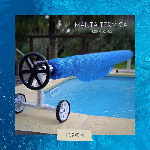 Manta Termica / Cobertor Para Piscinas 600 Micrones