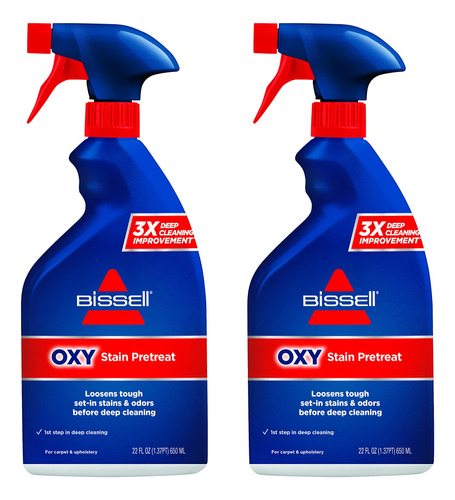 Bissell Tough Oxy Stain Pretreat Formula, 22 Onzas Líquida.