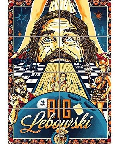 The Big Lebowski El Gigante De Dude Picture Art Print Poster