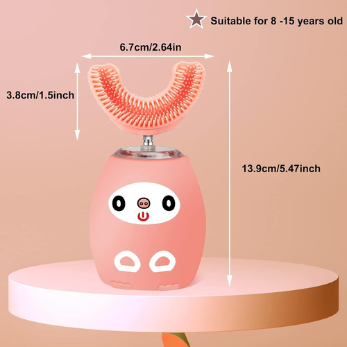 Limpiador Blanqueador Dental Ultrasónico Automático En U