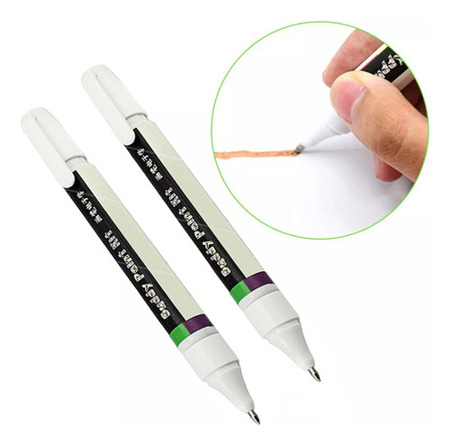 Q 2 Bolígrafos De Tinta Conductiva Para Reparación Sencilla