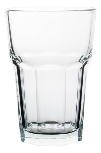 Jogo De Copos De Vidro Transparente Chicago 3pç 350ml Lehaví