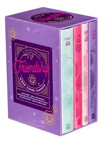 Friendship word cloud boxed set: Word cloud classics, de Varios autores. Serie 1645173830, vol. 1. Editorial Grupo Penta, tapa blanda, edición 2020 en inglés, 2020