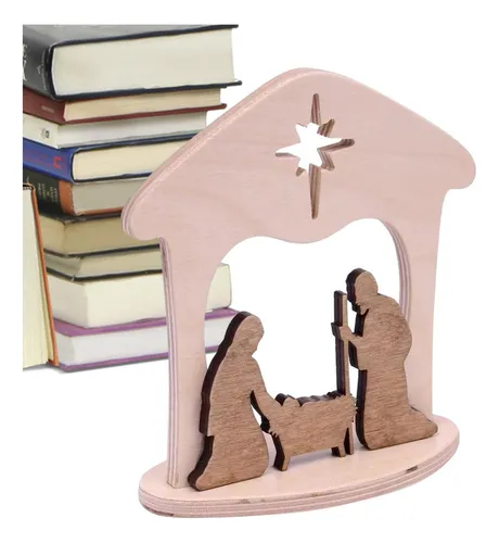 comprar Pesebre De Madera Juego De Pesebre De Madera Belén Navideño