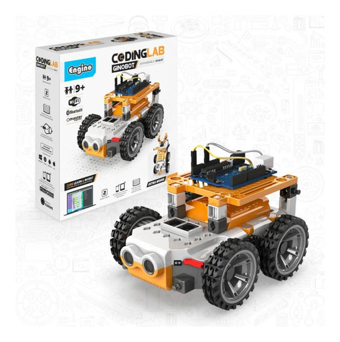 Coding Lab Ginobot Programable Con App Rob10 Engino Robot