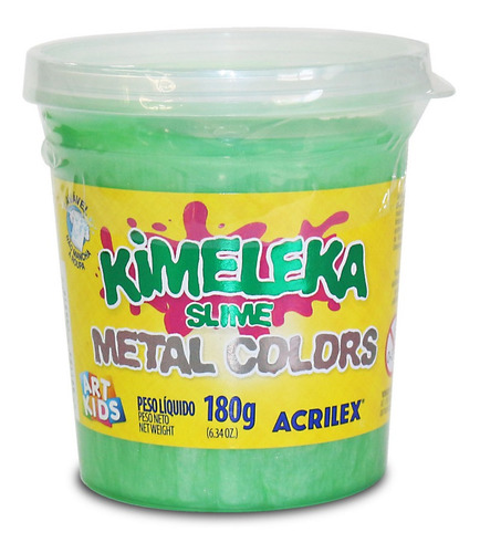Kimeleka Slime Metal Colors Acrilex 180g