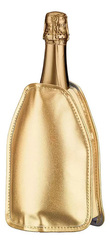 Cooler Térmico Para Manter Gelada Garrafa De Espumante Cores Cor Dourado