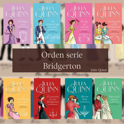 Saga Los Bridgerton ( 9 Libros)