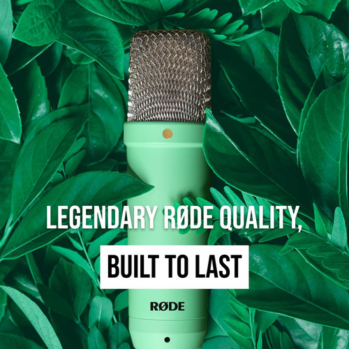 Microfone Rode Nt1 Signature Series Com Acessórios Verdes