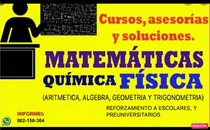 Comprar Profesor Dicta Clases De Matemáticas, Física Y Quimica
