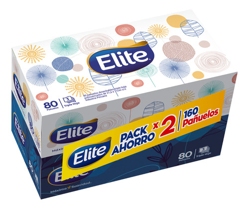 Faciales Elite Aloe Vera Regular 160 Un