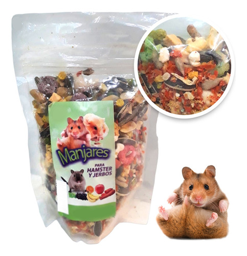 Manjares Snacks Alimento Roedores Hamster Jerbos X10