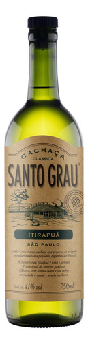 Cachaça Clássica Itirapuã Garrafa 750ml Santo Grau