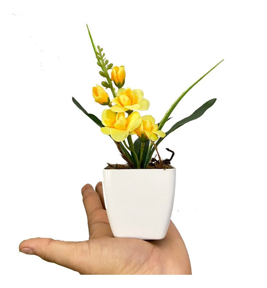 Mini Orquidea Artificial | MercadoLivre 📦