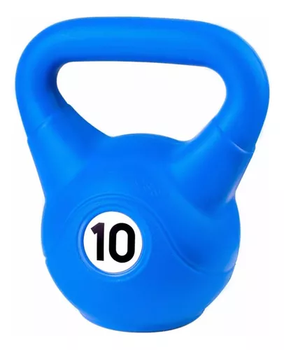 Pesa Rusa Kettlebel Pvc 10kg Gym Fitness Crossfit