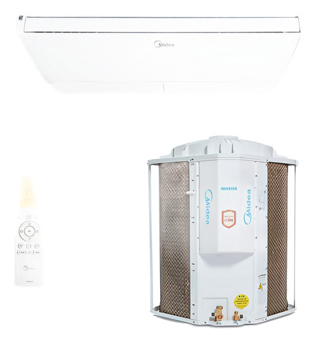 Ar Condicionado Piso Teto Inverter Midea 36k Btus F-220v