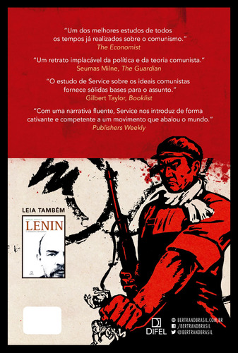Camaradas: Uma história do comunismo mundial, de Service, Robert. Editorial Editora Bertrand Brasil Ltda., capa mole em português, 2015
