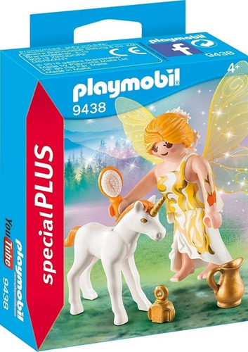 Playmobil 9438 Hada Del Sol Con Unicornio Original Educando
