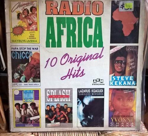 Radio Africa 10 Original Hits Kekana Splash Dalom Lp / Kktus