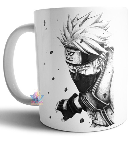 Taza Naruto Uzumaki Shippuden Comic Manga Ceramica Mod 15