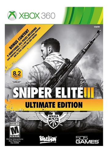 Sniper Elite III  Ultimate Edition 505 Games Xbox 360 Físico