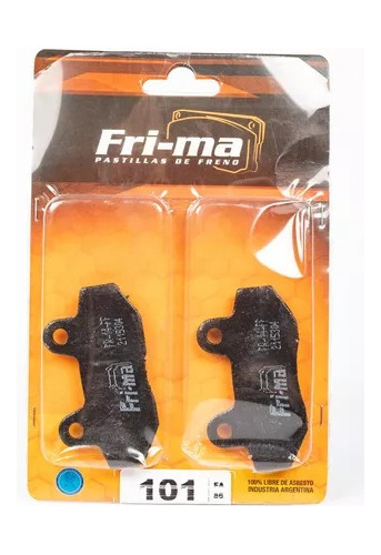 Pastillas De Freno Frima Fa54 - Delanteras (2) - Moto/cuatri