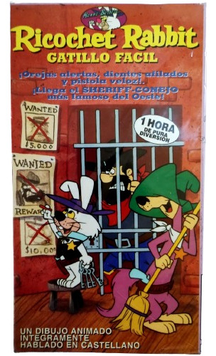 Ricochet Rabbit Gatillo Fácil Vhs Original 